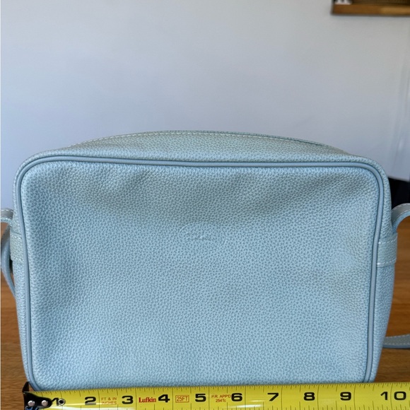 Longchamp Sky Blue “Camera” Shoulder Bag Purse - Picture 7 of 7